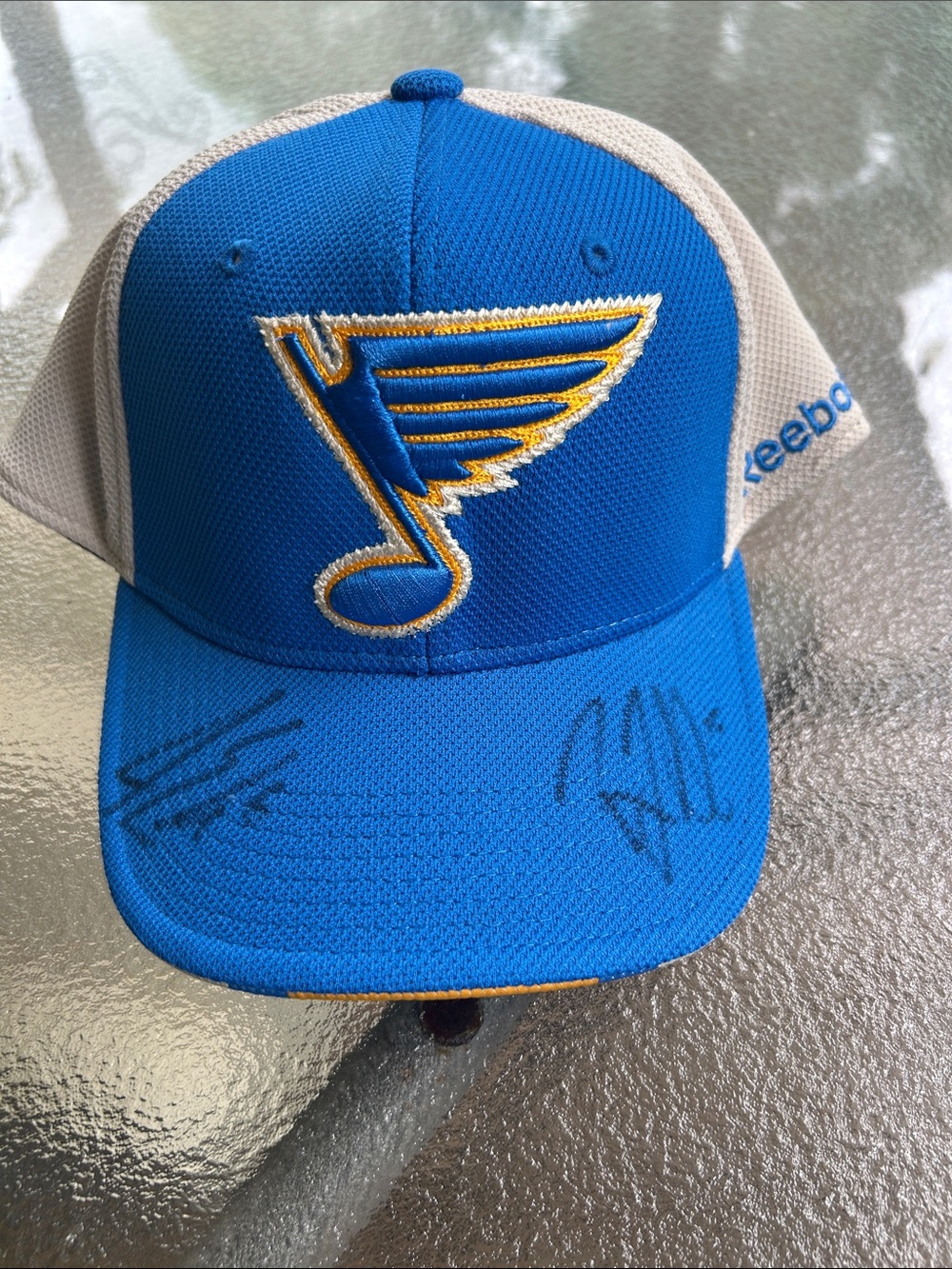 St. Louis Blues Signed Hat 2017 Winter Classic Colton Parayko Joel Edmundson
